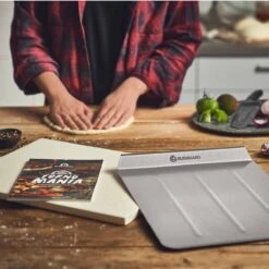 Burnhard Pizzasteen 38 X 30 X 1,5 Cm + Pizzaschep -Barbecuebenodigdheden 1200x1200 634