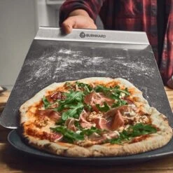 Burnhard Pizzasteen 38 X 30 X 1,5 Cm + Pizzaschep -Barbecuebenodigdheden 1200x1200 635