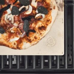 Burnhard Pizzasteen 38 X 30 X 1,5 Cm + Pizzaschep -Barbecuebenodigdheden 1200x1200 636