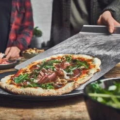 Burnhard Pizzasteen 38 X 30 X 1,5 Cm + Pizzaschep -Barbecuebenodigdheden 1200x1200 638