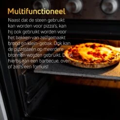 Pizzasteen BBQ Oven - Lava Van Vulkaan Etna - Barbecue Accesoires - Made In Italy - Broodbaksteen - 30x38x1.1 - VDN -Barbecuebenodigdheden 1200x1200 642