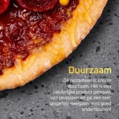 Pizzasteen BBQ Oven - Lava Van Vulkaan Etna - Barbecue Accesoires - Made In Italy - Broodbaksteen - 30x38x1.1 - VDN -Barbecuebenodigdheden 1200x1200 643