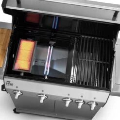 Burnhard Gas BBQ Big FRED Deluxe - 4 Branders - Incl. Keramische Infraroodbrander & Afdekhoes - Deluxe -Barbecuebenodigdheden 1200x1200 72
