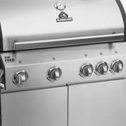 Burnhard Gas BBQ Big FRED Deluxe - 4 Branders - Incl. Keramische Infraroodbrander & Afdekhoes - Deluxe -Barbecuebenodigdheden 1200x1200 73
