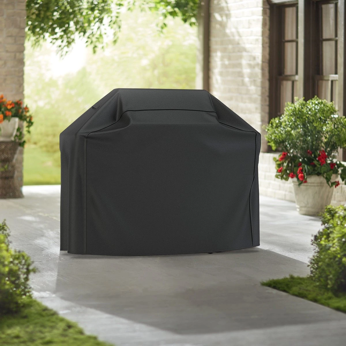 GrillX Barbecue Hoes - 145 X 61 X 117cm - BBQ Hoes Waterdicht - Beschermhoes Inclusief Trekkoord - BBQ Accesoires 7 GrillX Barbecue Hoes - 145 X 61 X 117cm - BBQ Hoes Waterdicht - Beschermhoes Inclusief Trekkoord - BBQ Accesoires - Afbeelding 7