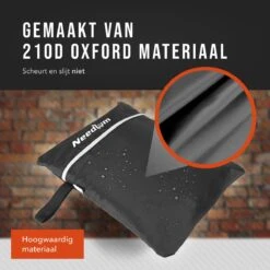 Merkloos BBQ Accesoires - BBQ Hoes - BBQ Hoes Waterdicht - Hoes - Hoes BBQ - UV- En Waterdicht - 145 X 61 X 117 Cm -Barbecuebenodigdheden 1200x1200 755