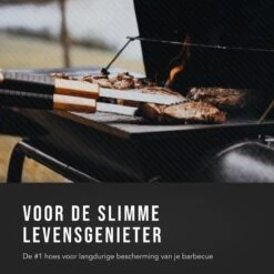 Merkloos BBQ Accesoires - BBQ Hoes - BBQ Hoes Waterdicht - Hoes - Hoes BBQ - UV- En Waterdicht - 145 X 61 X 117 Cm -Barbecuebenodigdheden 1200x1200 760