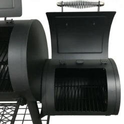 Fire Beam Houtskool Barbecue - Grilloppervlak (LxB) 35 X 66 Cm - Smoker - Zwart 12 Fire Beam Houtskool Barbecue - Grilloppervlak (LxB) 35 X 66 Cm - Smoker - Zwart -Barbecuebenodigdheden 1200x1200 96