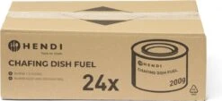 Hendi Brandpasta Voor Chafing Dish - Brandgel 200g - ( 24 Stuks ) -Barbecuebenodigdheden 1200x548