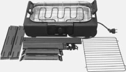Royalty Line Elektrische Barbecue - Indoor En Outdoor BBQ - Tafelgrill - Elektrische Grill - Grill Oppervlak 40x24 Cm - 2000W - Met Stand - Zwart 9 Royalty Line Elektrische Barbecue - Indoor En Outdoor BBQ - Tafelgrill - Elektrische Grill - Grill Oppervlak 40x24 Cm - 2000W - Met Stand - Zwart -Barbecuebenodigdheden 1200x686 1