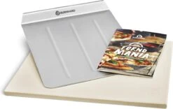 Burnhard Pizzasteen 38 X 30 X 1,5 Cm + Pizzaschep -Barbecuebenodigdheden 1200x759 1