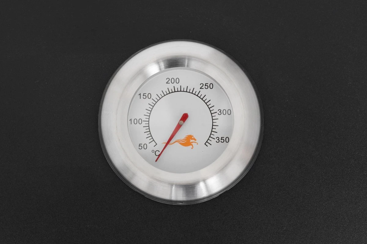 Mustang Laguna Houtskool Barbecue - Zwart - Barbecue - Verstelbaar Kolenrooster 4 Mustang Laguna Houtskool Barbecue - Zwart - Barbecue - Verstelbaar Kolenrooster - Afbeelding 4