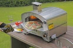Bighorn Outdoor Edelstaal Gas Pizza Oven - Draagbare Gas Barbecue - Edelstaal -Model SRGG20001 -Barbecuebenodigdheden 1200x799 18
