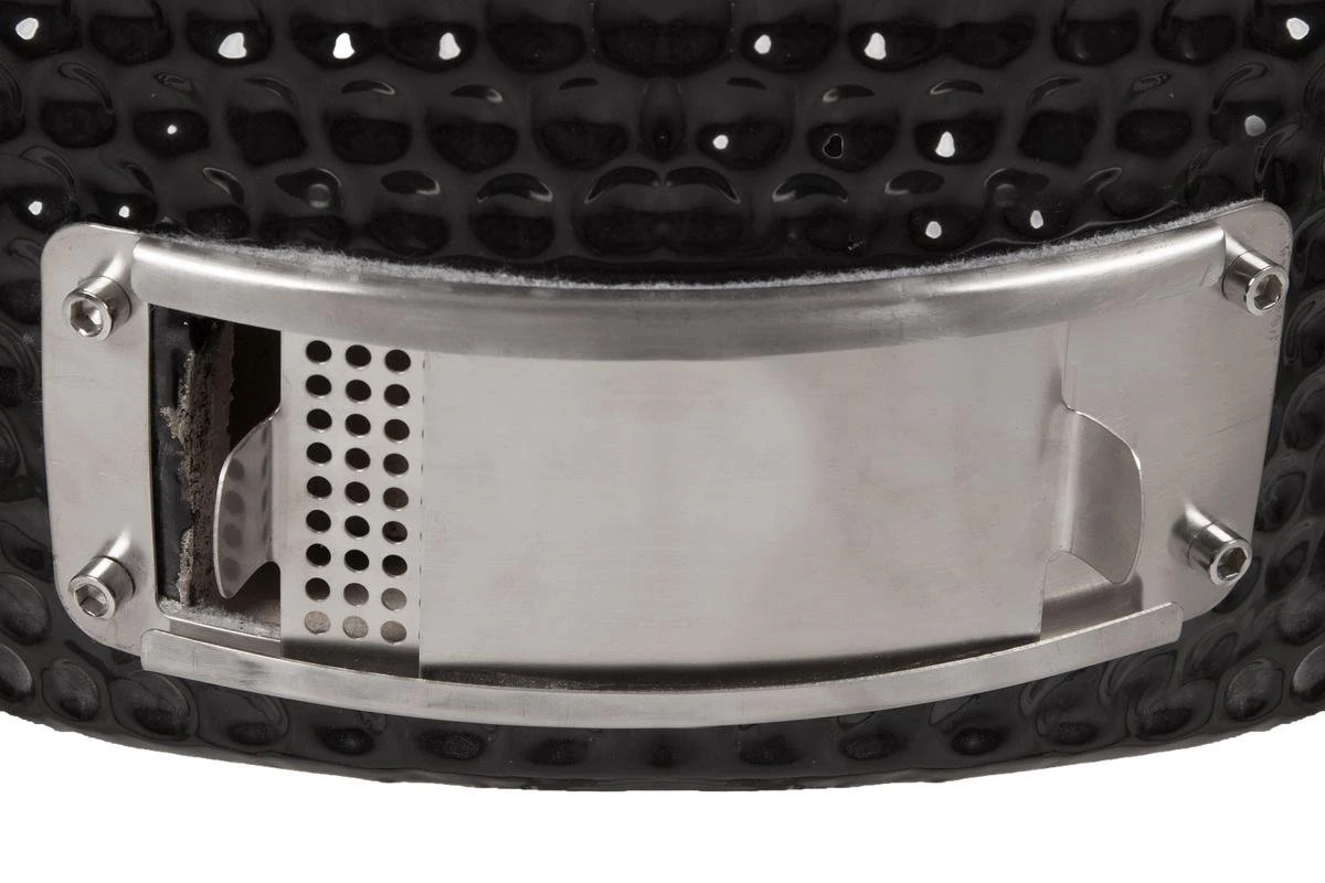 Patton - Kamado 21" - Premium Black - Keramische Barbecue - Incl. Bluetooth Kerntemperatuurmeter - LED Verlichting - Large - Compleet - Zwart 13 Patton - Kamado 21" - Premium Black - Keramische Barbecue - Incl. Bluetooth Kerntemperatuurmeter - LED Verlichting - Large - Compleet - Zwart - Afbeelding 13