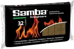 Samba Aanmaakblokjes Bruin (32 Stuks) - Milieuvriendelijk -Barbecuebenodigdheden 1200x805 2