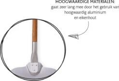 Boska Pizzaschep Barbecue - Kort Handvat - Stabiel - Aluminium - Eikenhout - BBQ Accessoires 25 Boska Pizzaschep Barbecue - Kort Handvat - Stabiel - Aluminium - Eikenhout - BBQ Accessoires -Barbecuebenodigdheden 1200x811