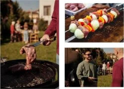 BBQ Accesoires Set Met Thermometer, Handschoenen, Bbq Tang, Bbq Borstel Van Zedar -Barbecuebenodigdheden 1200x856 1