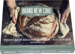Broodbaksteen / Pizzasteen 300x400x11mm BBQ / Oven - BrandNewCake® -Barbecuebenodigdheden 1200x876 2