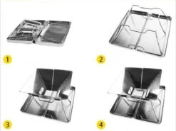 United Entertainment - Opvouwbare Houtskoolbarbecue - RVS - Met Koffer En Draagtas 20 United Entertainment - Opvouwbare Houtskoolbarbecue - RVS - Met Koffer En Draagtas -Barbecuebenodigdheden 1200x900 11