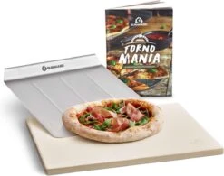 Burnhard Pizzasteen 38 X 30 X 1,5 Cm + Pizzaschep -Barbecuebenodigdheden 1200x949 2