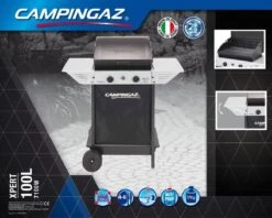 Campingaz Xpert 100 L Gasbarbecue - BBQ - 2-Branders - Grijs/zwart -Barbecuebenodigdheden 1200x960