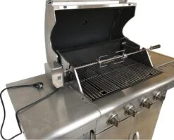 BBQNovation Elektrisch Draaispit Deluxe Met Extra Lang RVS Spit Geschikt Voor Meeste GAS BBQ's -Barbecuebenodigdheden 1200x968