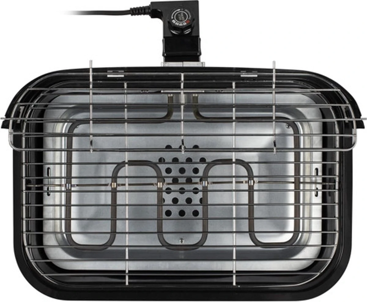 Princess 112252 Hybride Barbecue – Elektrische BBQ - Tafelmodel - 2000W - 44x 29cm - Gebruik Elektrisch Of Met Kolen 19 Princess 112252 Hybride Barbecue – Elektrische BBQ - Tafelmodel - 2000W - 44x 29cm - Gebruik Elektrisch Of Met Kolen - Afbeelding 19