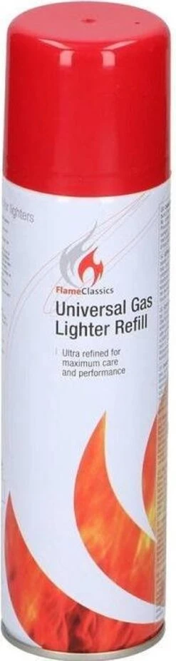 Butaan Gasfles / Aansteker Navulgas - 250 Ml -Barbecuebenodigdheden 320x1200