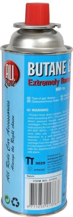 All Ride Butaan Gas / Navulgas -Barbecuebenodigdheden 403x1200