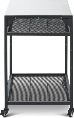 Ooni - Tafel - Medium - Pizza Tafel - 60x80x 90cm - RVS - Zwart -Barbecuebenodigdheden 748x1200