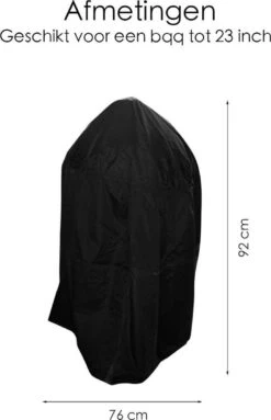 BBQ Beschermhoes - Voor Kamado - Universeel - Tot 23 Inch - Zwart 10 BBQ Beschermhoes - Voor Kamado - Universeel - Tot 23 Inch - Zwart -Barbecuebenodigdheden 774x1200 3
