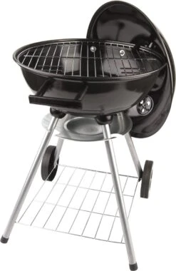 BBQ Collection Houtskoolbarbecue - Kogelbarbecue 45 X 60 Centimeter - Ronde Barbecue - Barbecue Op Wielen - Zwart - Metaal -Barbecuebenodigdheden 780x1200 1