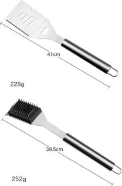 Sens Design BBQ Accesoires - 18 Delig - BBQ Gereedschapset Koffer 12 Sens Design BBQ Accesoires - 18 Delig - BBQ Gereedschapset Koffer -Barbecuebenodigdheden 788x1200