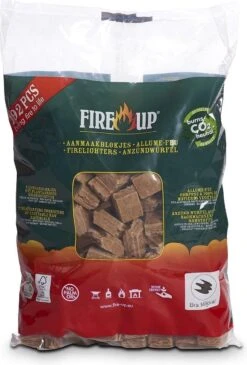 Fire-Up Aanmaakblokjes Zak A 192 Stuks -Barbecuebenodigdheden 811x1200