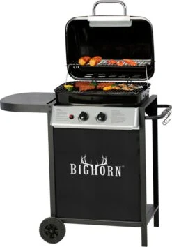 Bighorn Gasbarbecue En Grill – 2 Branders – Zwart -Barbecuebenodigdheden 838x1200