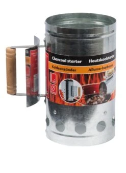 BBQ Collection Houtskoolstarter - Metaal - 27x16cm -Barbecuebenodigdheden 877x1200