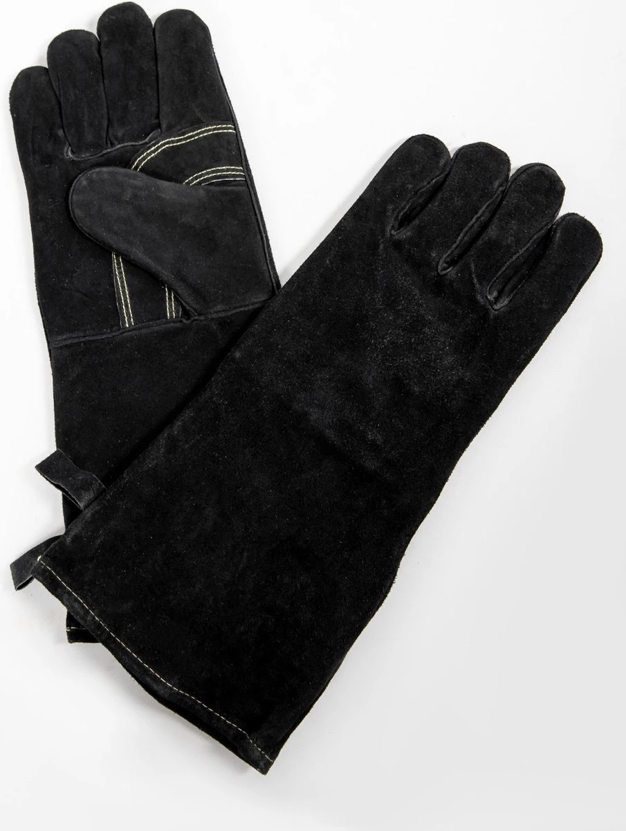 Barbecue Handschoen Zwart - BBQ Ovenwanten – Hittebestendige Handschoenen - Ovenhandschoenen - Grill & Oven Want – Koken Accessoires - Vuurkorf En Openhaard - Barbeque Keukenaccessoires - Koken - Vaderdag Cadeau Vader 4 Barbecue Handschoen Zwart - BBQ Ovenwanten – Hittebestendige Handschoenen - Ovenhandschoenen - Grill & Oven Want – Koken Accessoires - Vuurkorf En Openhaard - Barbeque Keukenaccessoires - Koken - Vaderdag Cadeau Vader - Afbeelding 4