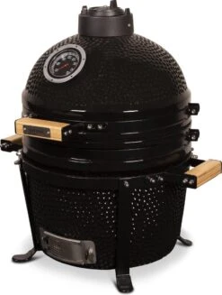 Patton Kamado 15" - Keramisch - Tafel Model - Premium Black - Medium - Zwart -Barbecuebenodigdheden 907x1200