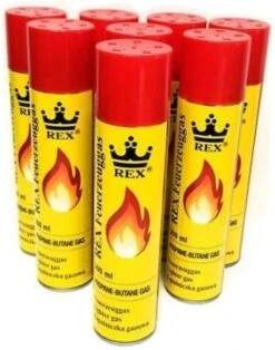 Hofftech Universeel Aanstekergas Propaan - Butaan Gas - 300 Ml -Barbecuebenodigdheden 943x1200