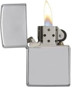Zippo Lighter Polished Chrome -Barbecuebenodigdheden 983x1200